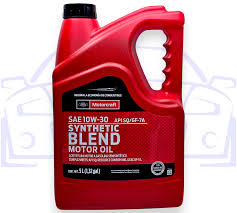 ACEITE MOTORCRAFT SAE 10W-30 SYNTHETIC 5L