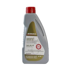 ACEITE 5W30 SYNTHETIC ACDELCO 946ML