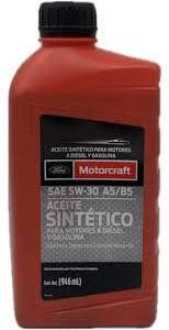ACEITE 5W30 A5/B5 SINTETICO MOTORCRAFT 946ML