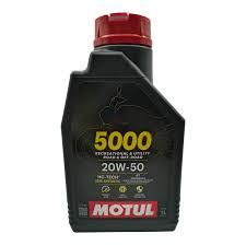 ACEITE 20W50 5000 SEMI-SYNTHETIC MOTUL 1L
