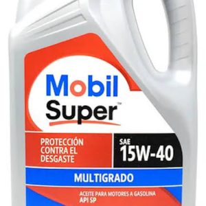 ACEITE 15W40 MULTIGRADO MOBIL SUPER 5L