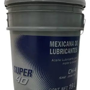 CUBETA ACEITE MEXICANA SAE 15W40 20L