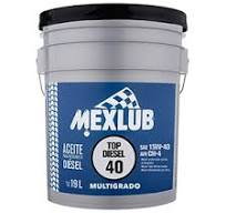 CUBETA ACEITE DIESEL 15W40 MEX LUB 20L
